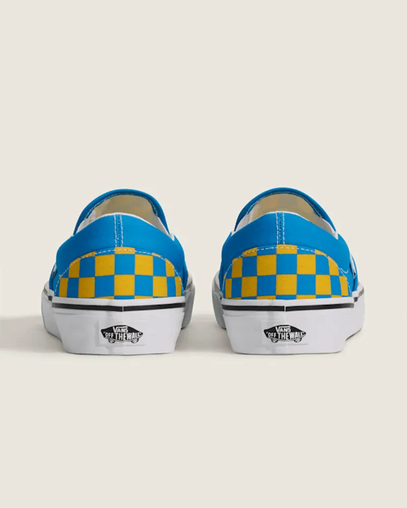Checkerboard Orange / True White