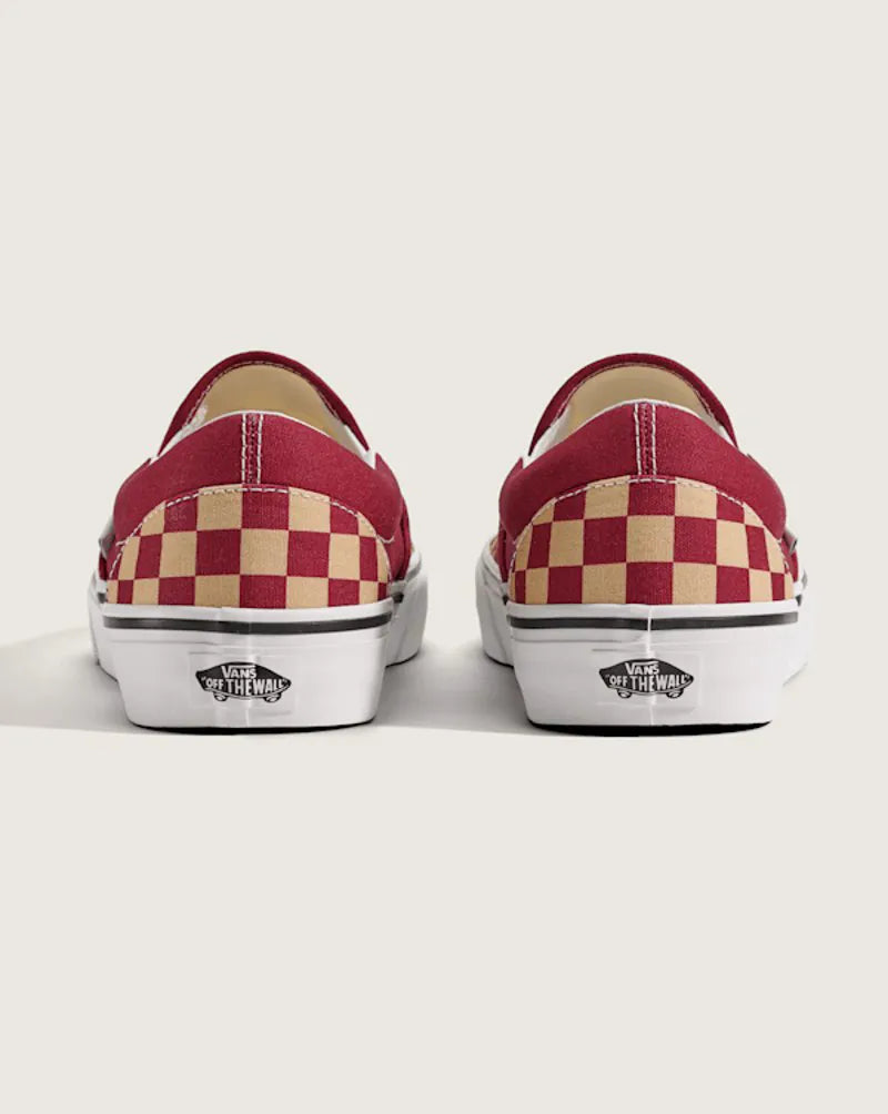 Checkerboard Orange / True White