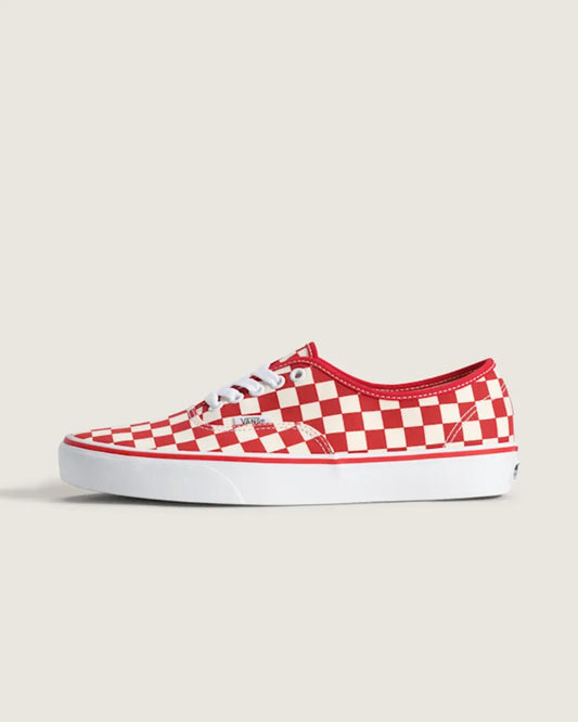 Checkerboard Racing Red / White