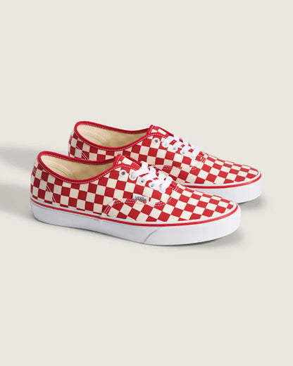 Checkerboard Racing Red / White