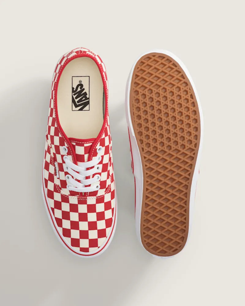 Checkerboard Racing Red / White