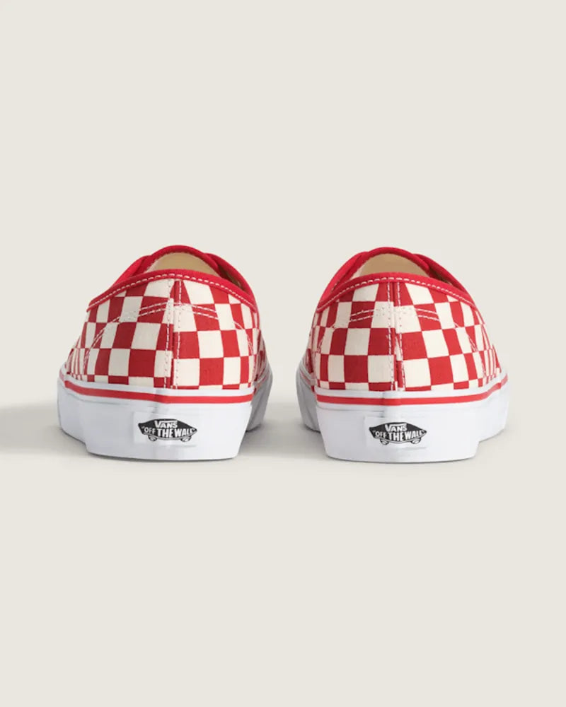 Checkerboard Racing Red / White