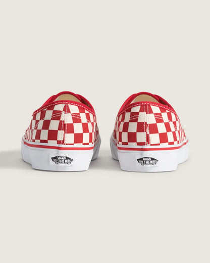Checkerboard Racing Red / White