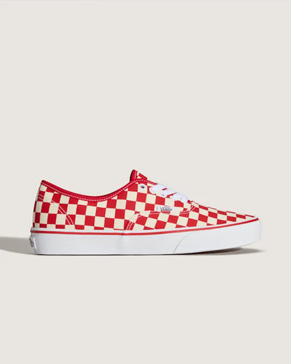 Checkerboard Racing Red / White