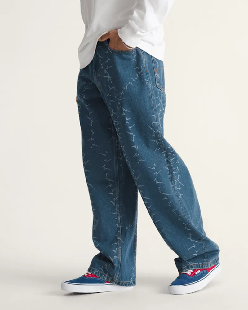 Vintage Indigo Blue