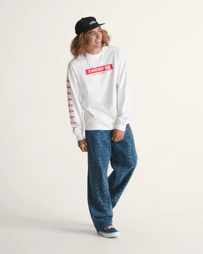 Vintage Indigo Blue