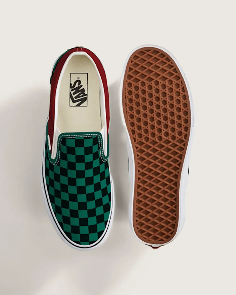 Checkerboard Green / Red
