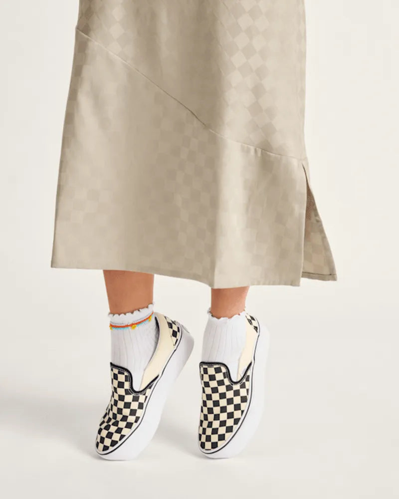 Checkerboard Black / Classic White