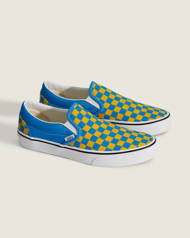 Checkerboard Orange / True White