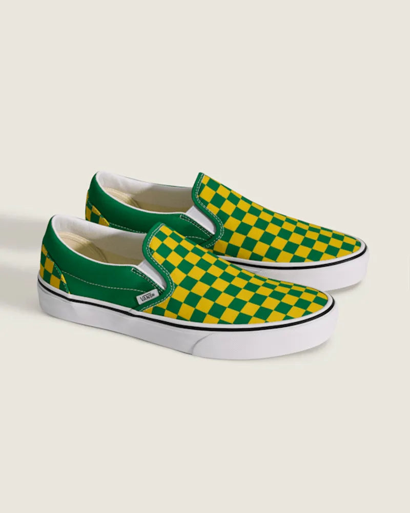 Checkerboard Orange / True White