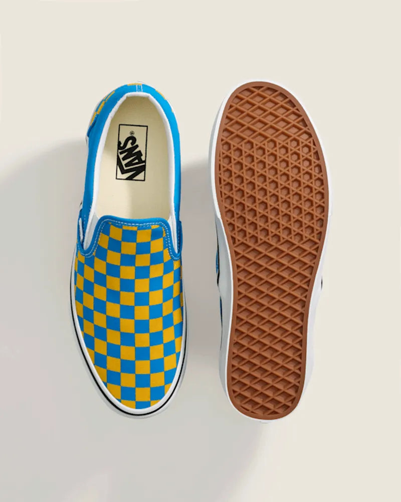Checkerboard Orange / True White