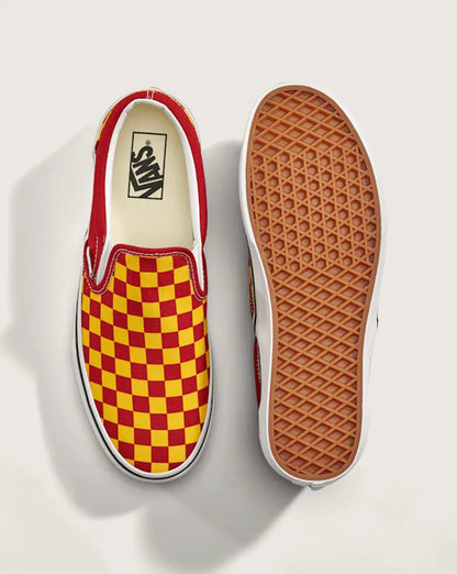 Checkerboard Orange / True White