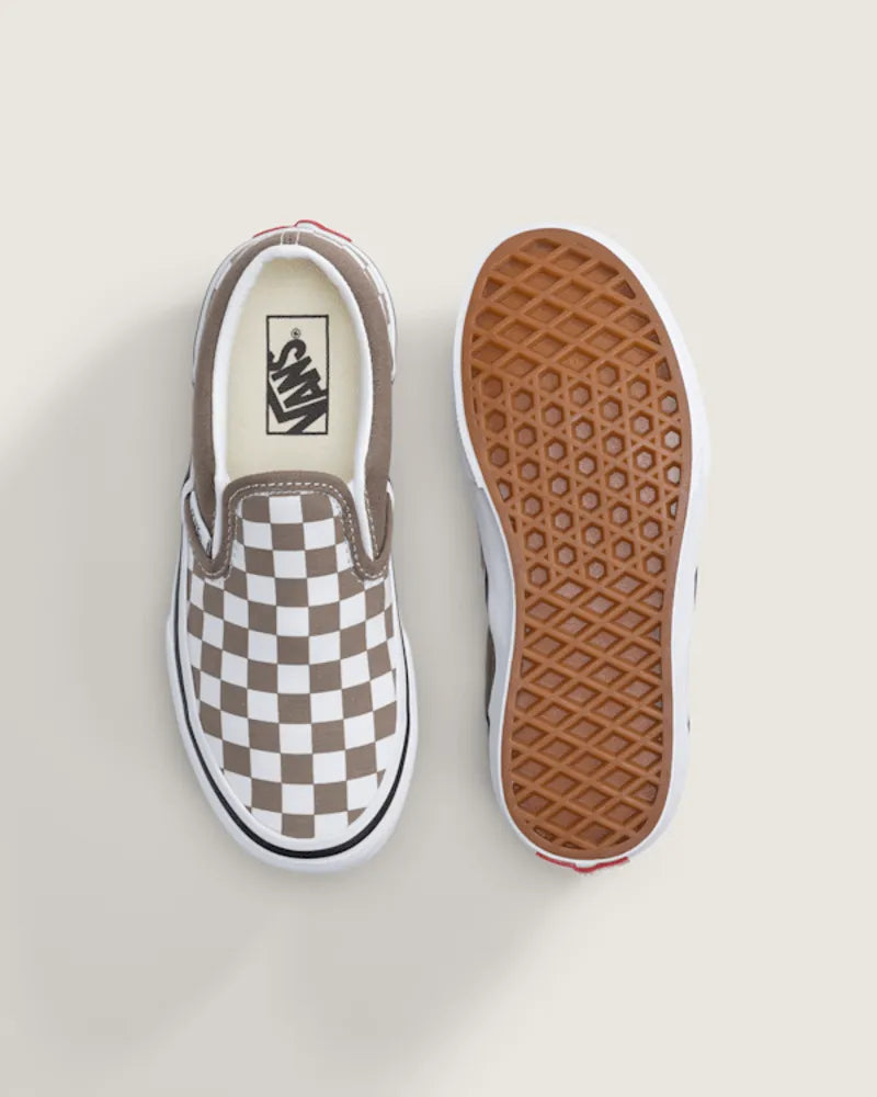 Checkerboard Powder Pink / True White