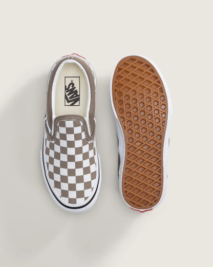 Checkerboard Powder Pink / True White