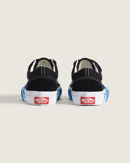 Black / Bright Azure Blue