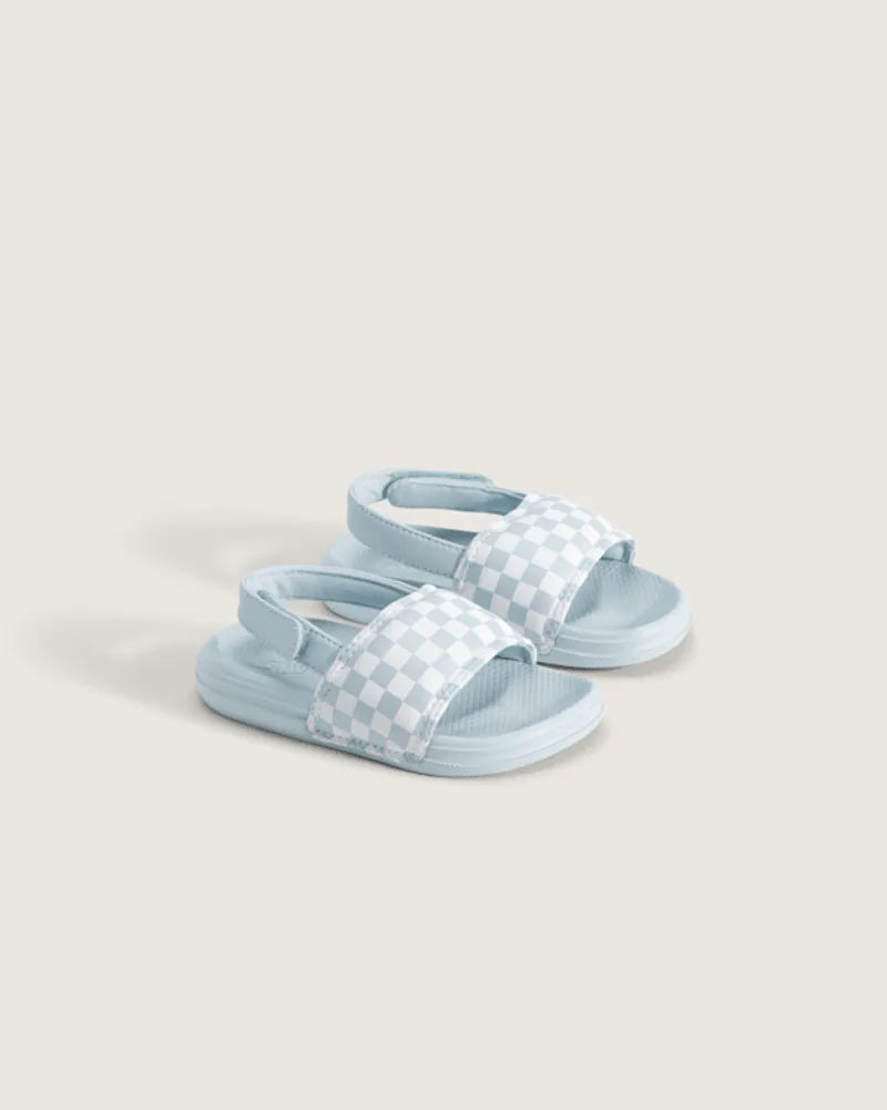 Checkerboard Coral Blush Pink
